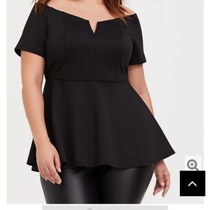 Off the shoulder blouse